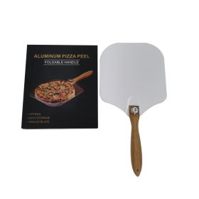 Aluminum Pizza Shovel With Removable Folding Handle (Option: Shovel color box)