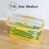 Joybos Seal Timer Food Container 3pcs ( yellow )