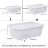 3pcs Fresh-keeping Box; Sealed Box; Refrigerator Storage Box; Fruit And Vegetable Food Finishing Storage Box; Kitchen Supplies